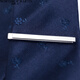 North Martin High-End-Krawatte Clip Herren Business Anzug Bräutigam Hochzeit einfaches Shirt Clip Silber