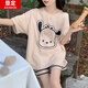 KLEINGEN (KENNTER) 2024 Neuer Pyjamas für Frauen neue Sommer -Cartoon -Shorts Kurzfilme im Sommer Internet -Promi -Stil Frauen -Heimkleidung Set 679 5xl
