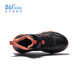 361 Children's Cotton Shoes 2025 Winter Leather and Velvet Warm Outdoor Sports Shoes for Men, Women, Small, Medium and Large Children, Black 37