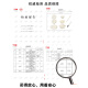 
Danube Mengqipai high-value bowl household ceramics rice bowl double ear soup bowl cream style dishes dish dishes bowl chopstick tableware glaze 8.5 inch flower plate 4 packs 1389 gold edges