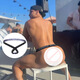 Herren -Tanga sexy Unterwäsche Ring Single Tanga Unterwäsche Herren schwarz l