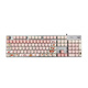 
Logitech [Autumn Puppy] K845 mechanical keyboard Gaming keyboard Office keyboard Full size Office home backlight e-sports chicken keyboard MOA height ball keycap K845-green axis-Autumn Puppy + G102 wired mouse white