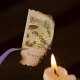 往来回忆烫金邮票胶带模切复古花卉图鉴手账diy装饰素材封口贴纸手帐DIY拼贴造景打底贴纸手机壳贴画 花风春雾 无规格
