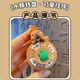 Miletang Kapibala toy car keychain capybara glue keychain ring