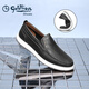 Goldlion Men's Shoes Autumn and Winter Business Casual Leather Shoes Sheep Leather Slip-On Leather Shoes Men's Loafers Slip-On Shoes Black 40