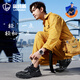 Blue Owl Shield Labor Protection Shoes Men's Breathable Lightweight Anti-Smashing Ladle Head Anti-Puncture Soft Sole Safety Work Function Shoes D213-1 41