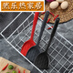 JPHZNBCCKO silicone spatula high temperature resistant non-stick pot household kitchen cooking spatula set kitchen utensils colander frying spatula spatula spatula CK9794 silicone spatula (gray)