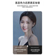 廷士梳妆台镜子化妆镜梳妆镜 台式led灯桌面旋转智能带灯补光美妆ins 45cm半圆白色大理石插电款