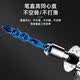 Chengzhou Strong Magnetic Bit K5 Imported Steel Super Hard Anti-Slip Screw Cross Bit Electric Drill Air Batch Rechargeable Drill Universal Bit K5 Sapphire Blue 65MM Ten Pack