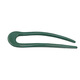 Jiuweiya new Chinese style U-shaped hairpin for women, national style simple hairpin, high-end design hairpin, hairpin, JYFZ01 khaki color