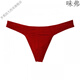 Lingrui cotton high elastic thong men's sexy underwear sports men's running underwear seamless sexy T-pants red M white XL