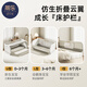Tile Baby Portable Bed Fence One Side Baffle Newborn Bed-in-Bed Guardrail Safe Foldable Travel-Free Xingyue Gray-with Baffle Portable Travel + Bed-in-Bed + Guardrail 2 Meters
