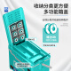 2025 new 718 full set of seatable fishing boxes multi-function ultra-light and super hard corner accessories 26L 26L 718 backrest model blue [Package 5]