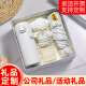 Фестиваль фестиваля Dragon Boat Souvenir Suvenir Настройка Годовой собрание Подарочная компания отправляет сотрудникам подарки на день рождения приз сувенир белый - кофейная чашка + зонтик + фанат 380 мл