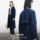 
Maimeng MM British style Korean classic spring mid-length windbreaker jacket women's shopping mall same fashion commuting beige 5998169072-1 XS
