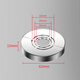 KAILEPU angle valve decorative cover shower shower mixing valve ugly cover bathroom faucet water pipe beautification blocking decorative artifact silver-10mm high
