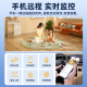 Guangchun Charging Camera surveillant le moteur Plug-in Small Wireless WiFi Phone WiFi Remote Indoor and Outdoor High Definition Car Door Monitor Circle [WiFi] Version phare + Plug-In + détection de piétons AI