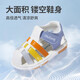 Shepherd boy baby sandals women's step front shoes, shoes, summer soft sole boys' head-pack sandals, new sprout green size 19
