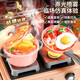 
Yunya Large Children's House Playing Kitchen Toys Simulation Cooking Puzzle Girl 2 Baby Gifts 3-6 Years Old High-end Touch Screen Purple 96cm Deluxe Battery Version