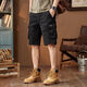 Lingkaqi American Retro Trendy Brand Tooling Shorts für Männer losen 2024 Sommer Neues Mehrfach-T-Fünf-Punkte-Hosen Casual Mid-Pant