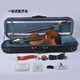 Fengling Violín Importado Material europeo Europeo Hecho a mano Solid Wood para principiantes Examen de grado para adultos Profesional Instrumento de juego FLV2111 2111-Bright Light-4/4