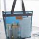 JD Logistics Grid Bolso de lavado portátil Bolso de viaje Sports Gym Bolshing Bag Baga Bating Bag Gray