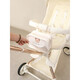 
Huanshu baby stroller hanging bag baby walking artifact storage bag cart accessories storage bag baby baby walking tissue hanging bag pass bear leather tissue bag