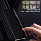 À Lonnie, adapté à Huawei X5 Mobile Phone Case Matex5 Collector's Couverture protectrice Écran de pliage ultra-mince complet Full Pack Anti-Fall Real Couir Magnetic Flap Hommes d'affaires haut de gamme Men et Femme Black de Style's Style