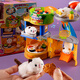 Mimiworld authentic cat canned tower can make a sound cute pet play house children's toys 3-6 years old little girl birthday gift mimiworld cat canned tower