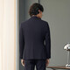 Qipai wool-containing no-iron suit men's autumn and winter new professional business suit groom's wedding suit Navy B46