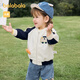 Balabala children's jackets and baby clothes 2025 spring clothes boys and girls rabos and sleeves tops cute 208125105210