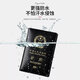 酷奇袋鼠 KQ牛皮护照包真皮证件包男女式防潮护照保护套旅行出国证件皮夹 牛皮护照-酒红色