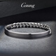 GsunG platinum bracelet men's new horsewhip bracelet half bracelet fashionable solid platinum bracelet men's and women's atmospheric glossy bracelet PT950 bracelet about 36 grams 58 rings pre-ordered