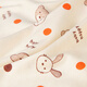 Jingmengyuan Baby Windeln reine Baumwollwaschable Meson -Stoffringwindeln Neugeborene Baumwolle atmungsaktive Senfbaby Stoff Frühling und Sommer Kaninchenmuster Mix 45*50 30 Stück l