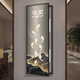 Xiaoxiao peinture horloge luxe Jinshan Jiuyu Jucai Boîte de compteur électrique de grande taille DQ4873 Boîte de commutation électrique de salon Revêtement de peinture suspendue DQ4873 83 pouces 70 * 210cm [peut couvrir 60 * 200]