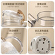 Multifunctional health pot for those who are good at it, all-glass teapot, kettle, baby-specific constant temperature kettle, electric kettle, one-piece flower teapot, small 2024 new tea maker, thermal kettle, 2L constant temperature model (adjustable temperature) + 304 tea leakage