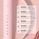 Xiaomi universal household electric toothbrush for adults, six-speed couple set, rechargeable soft-bristle toothbrush with long battery life for travel, upgraded black and pink couple version + 8 brush heads, carefully selected quality