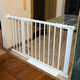 Starting point height (KIDGO) infant and child door guardrail children stair fence pet dog fence balcony living room kitchen partition railing white 74cm height add 140cm extension than the selected width