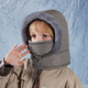 Yishi Winter Chauffle Lei Feng Hat à la protection de l'oreille pour femmes et la protection contre l'oreille en polaire épaissie du masque à froid Chapere intégré du chapeau de cyclisme imperméable
