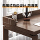 Sands Duke Solid Wood Computer Desk Double Desk Home Simple Wall Long Table Student Study Table Bedroom Office Writing Desk Ash Wood 220*60 + Bachelor's Chair 2 Pieces Thickness 5CM Standard Style