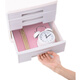 
Multi-layer sorting cabinet storage office supplies desktop information file cabinet file bar frame frame file box A4 Deli 9794 four-layer file cabinet