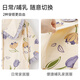 
Fenye breastfeeding nightgown pregnant women's hospital for childbirth skirt comes with chest pads in summer short-sleeved front buckle breastfeeding home skirt confinement suit Purple bear 11981 M [Suggestion: 80-100Jin [Jin equals 0.5 kg]]