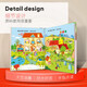 Sprechen mit englischen Wörtern Fingerlese-Lesen und Vokalisierung Großes Buch Englisch Briefe Das tägliche Leben Multi-Szenen mit mehreren Themen verbessert ist für alle Klassen von Grundschulkindern in chinesischen und englischen (4 Lademodellen) Englische Wörter + Alphabetisierung 2300 + Pinyin Elf + Tang