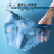 Langsha underwear men's triangle ice silk seamless thin briefs men's 7A grade antibacterial panties 3-pack