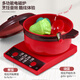 Xinqiyuan Mini Kitchen Set Cooking Rice Cooking Simulated Children's Cooking House Toys Birthday Gifts for Boys and Girls Simulated Kitchen Set 63-piece Set (with rice cooker)