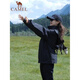 
Camel brand Phantom Spring and Autumn Three-in-One Shock Clothes Fleece Boat Men and Women Three-Defense Outdoor Mountaineering Tourist Suit 6628-Phantom Black [Three-in-One Plus Fleece Two-piece Set] XL Recommended 115-135Jin [Jin equals 0.5 kg]
