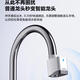Wen Yijia индивидуальная PU Home Полностью автоматический интеллектуальный индукционный бассейн кухонный кран Сэкет с заставкой для воды, промывание рук 3523 [Ash 3523WH_93