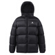 Veste de chameau volcanique vers le bas pour hommes et femmes Light Urban Light extérieur épaissis de pain à l'épreuve du froid veste hivernale noire m