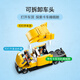 Lego (Lego) building block assembly city series 60440 yellow transport vehicle boys and children's toy birthday gifts