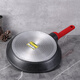 Cooking Dahuang (COOKER KING) frying pan maifanshi flat bottom non-stick pan household multi-function V-shaped frying pan fried eggs fried steak pancake 26 24cm small v frying pan ckn3524v v-shaped pot mouth